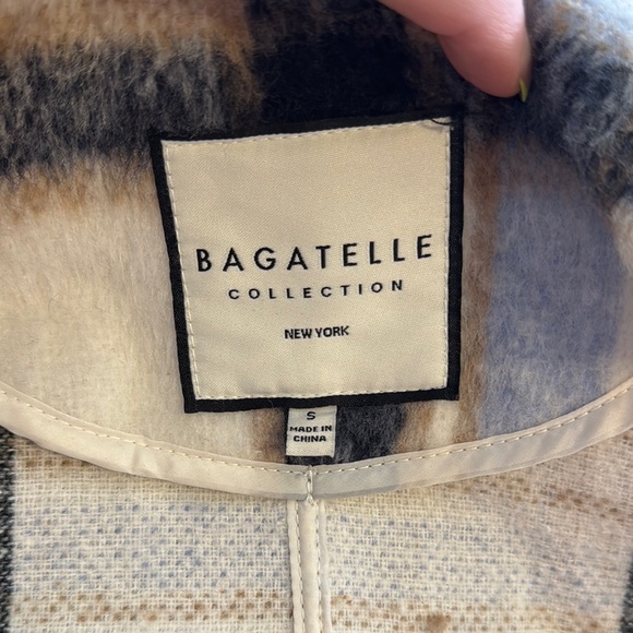 Plaid Wool Zip-Up Jacket - Picture 3 of 3